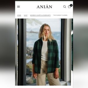 Anián Sunday Flannel Womens shirt